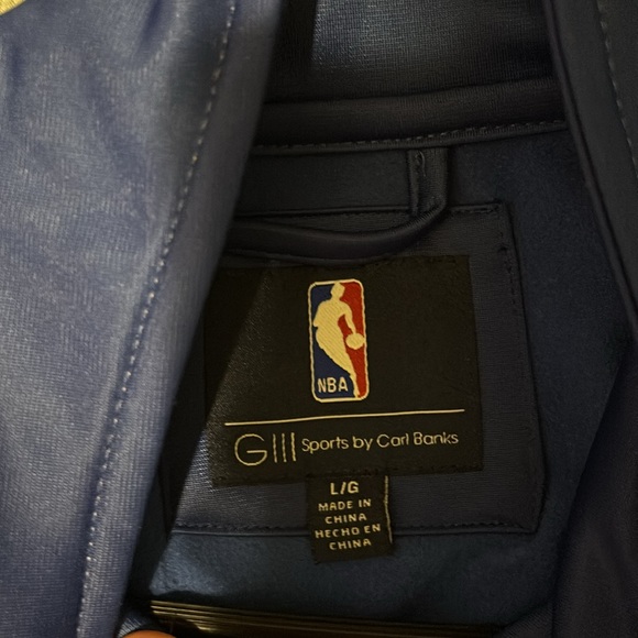 NBA By Carl Banks Philadelphia Seventy Sixers zip up jacket - Picture 2 of 3